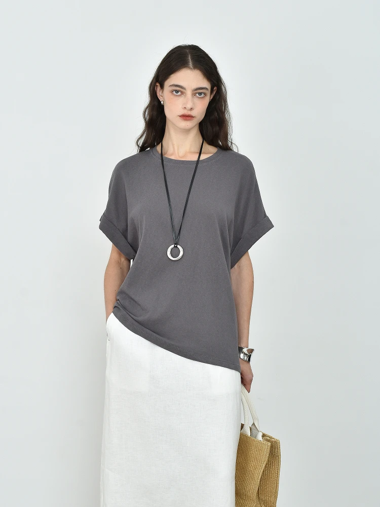 

JWSZ Effortl mat One-Piece Raindrop Linen ort Sve Женская футболка свободного кроя, удобная, дышащая, летняя, без рукавов