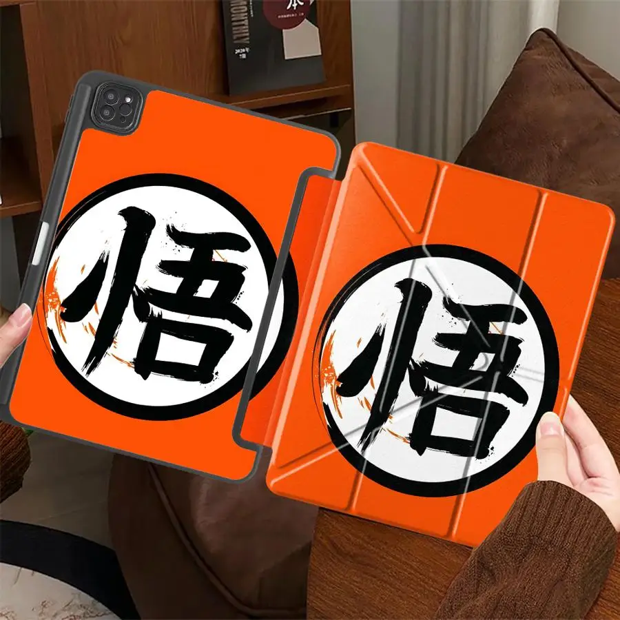 Dragons B-Ball Gohan Logo Tablet Case For iPad Air 4 5 M3 M2 1 2 M4 11inch Pro 2025 Mini 6 7 11th 10th 9th 8th 7th 12.9inch