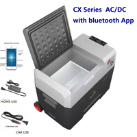 40L Alpicool Auto RV Car Refrigerator DC12V24V Compressor Portable Freezer Fridge Quick Refrigeration Home Outdoor Picnic Cooler
