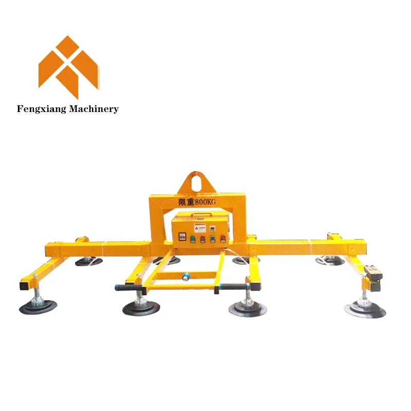 Industrial Grade Rubber Suction Cup Metal Slab Vacuum Lifter for Automated Production Line New Condition