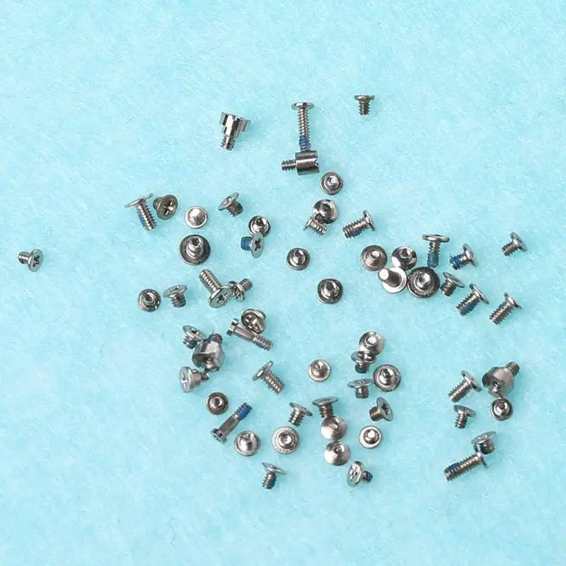 G5GA Full Screws Set Bottom Star Screw Repair Bolt Inner Parts Replacement Metal