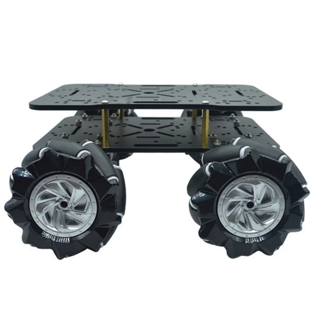

25GA 370 JGB37 520 Encoder Gear Motor DC 6V 12V 4WD Smart Car Chassis Obstacle avoidance TT Motor Chassis Kit with McNum Wheel