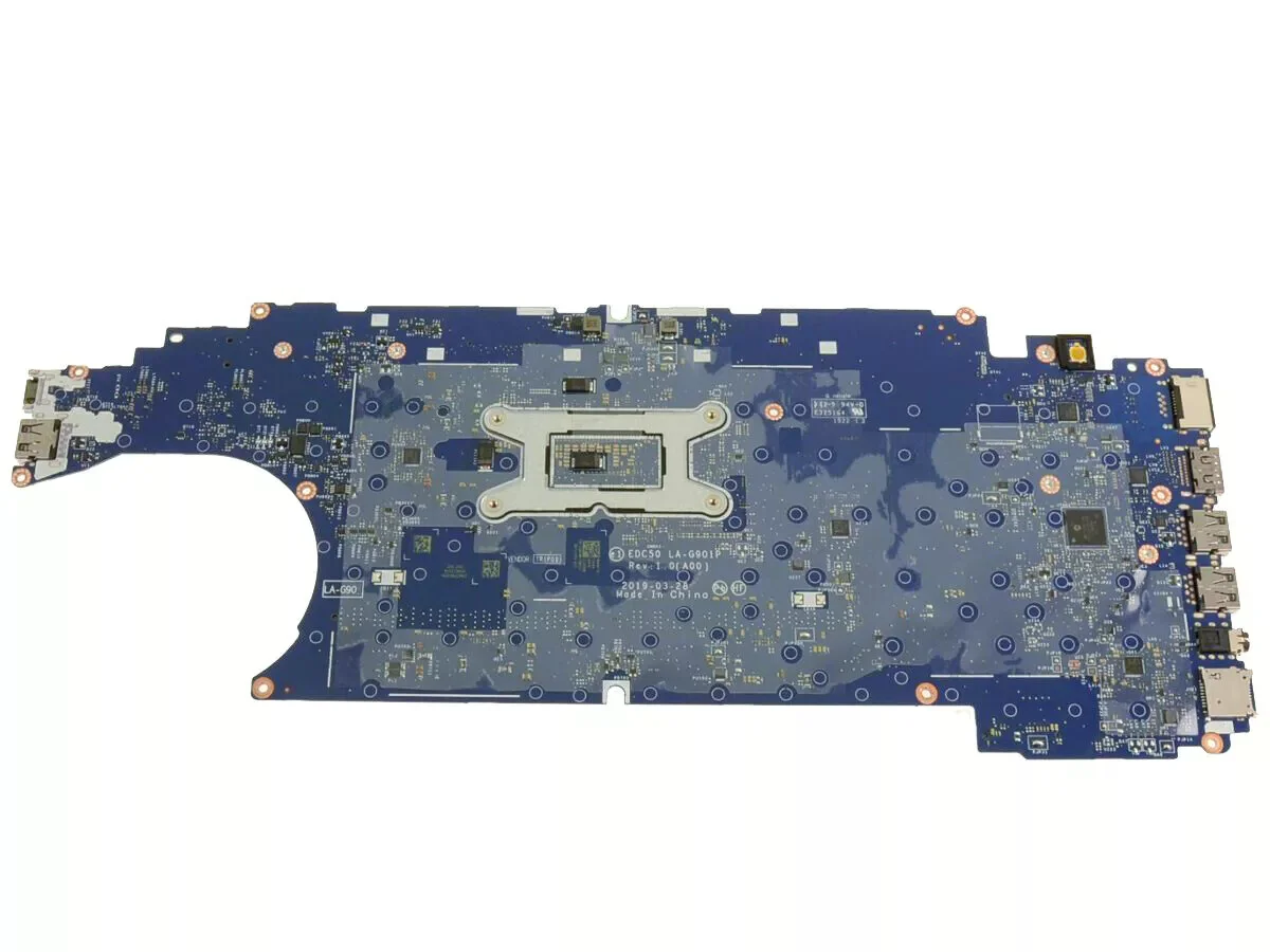 

0J16NW 0F9GJ4 0F25W9 For Latitude 5510 5500 Laptop Mainboard LA-G901P i7-8665U 100% Full Tested