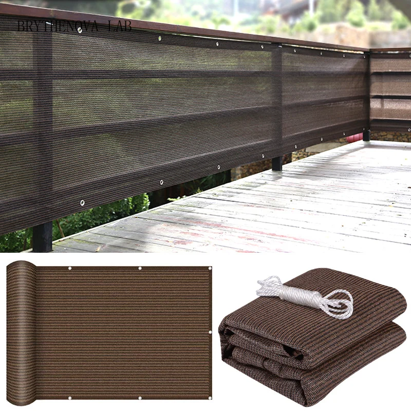 Thicken 220GSM Balcony Fence Privacy Screen Garden Wall Privacy Fence Mesh Apartment Terrace Protection Screen