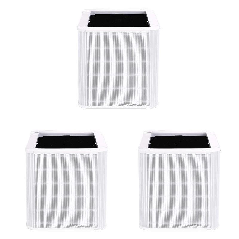 3X Replacement HEPA Filter For Blueair Blue Pure 211+ Air Purifier Combination Of Particle And Carbon Filter Accessories