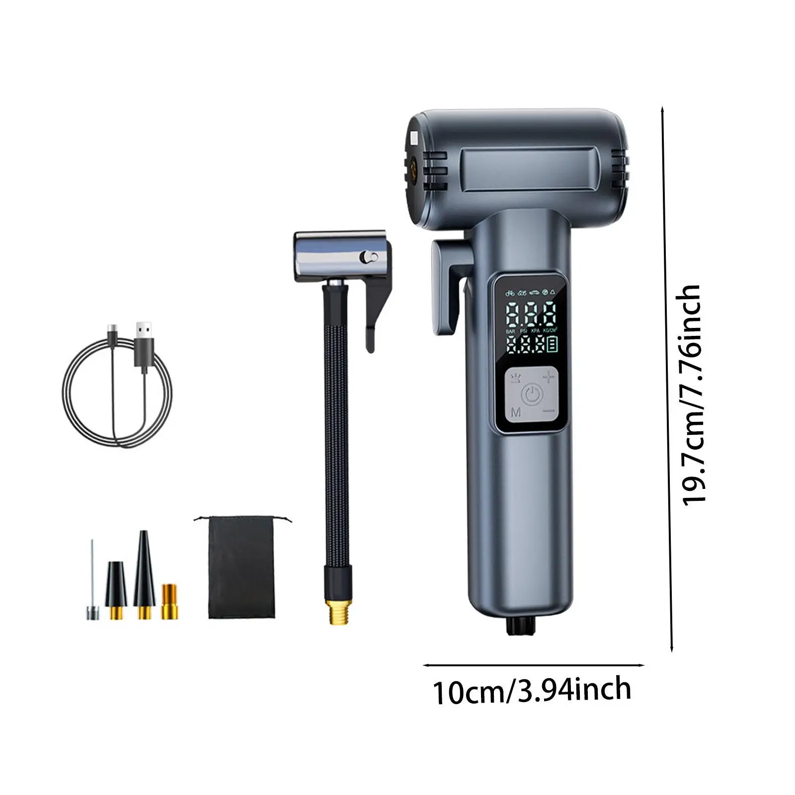 ضاغط الهواء 0.2-10.3bai/3-150PSI مضخة أوتوماتيكية لمحرك الدراجة الكروية