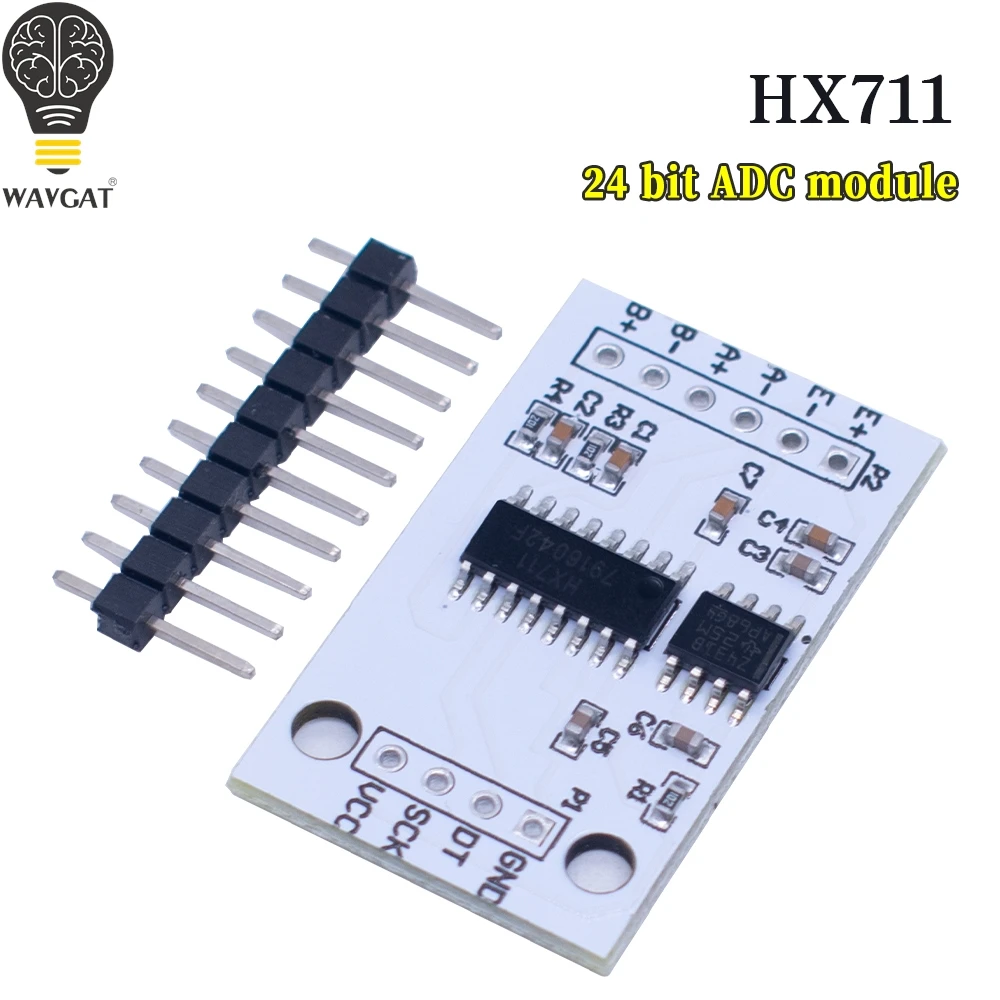 HX711 24-bit ADC module onboard TL431 external reference voltage dual-channel weighing sensor 24bit