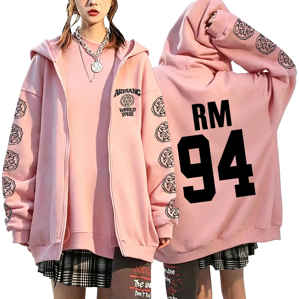 2026 Mädchen Damen Herren Konzert-Must-Have Y2K Zip-Up Hoodie KPOP Street Dance Performance TOP Sportlicher Paar-Stil Mantel
