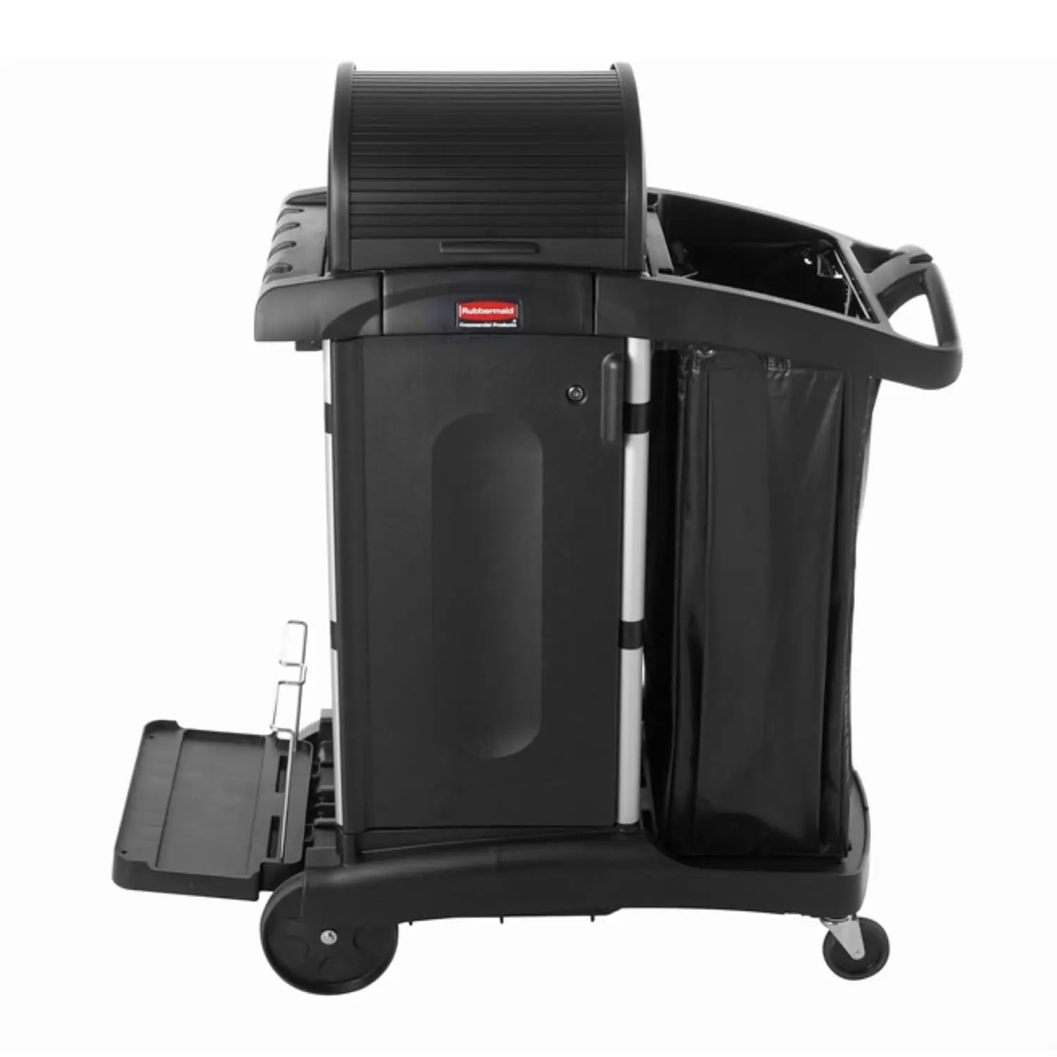 High Security Janitorial Cart, Yellow