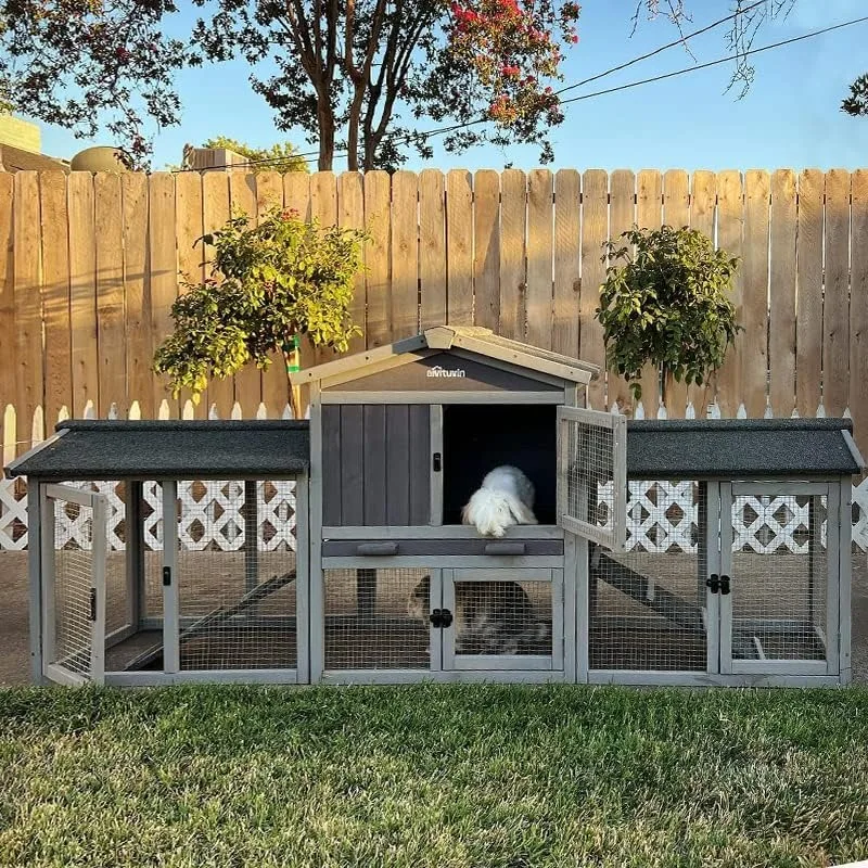 Indoor Rabbit Cage Outdoor Rabbit House (Style 2)