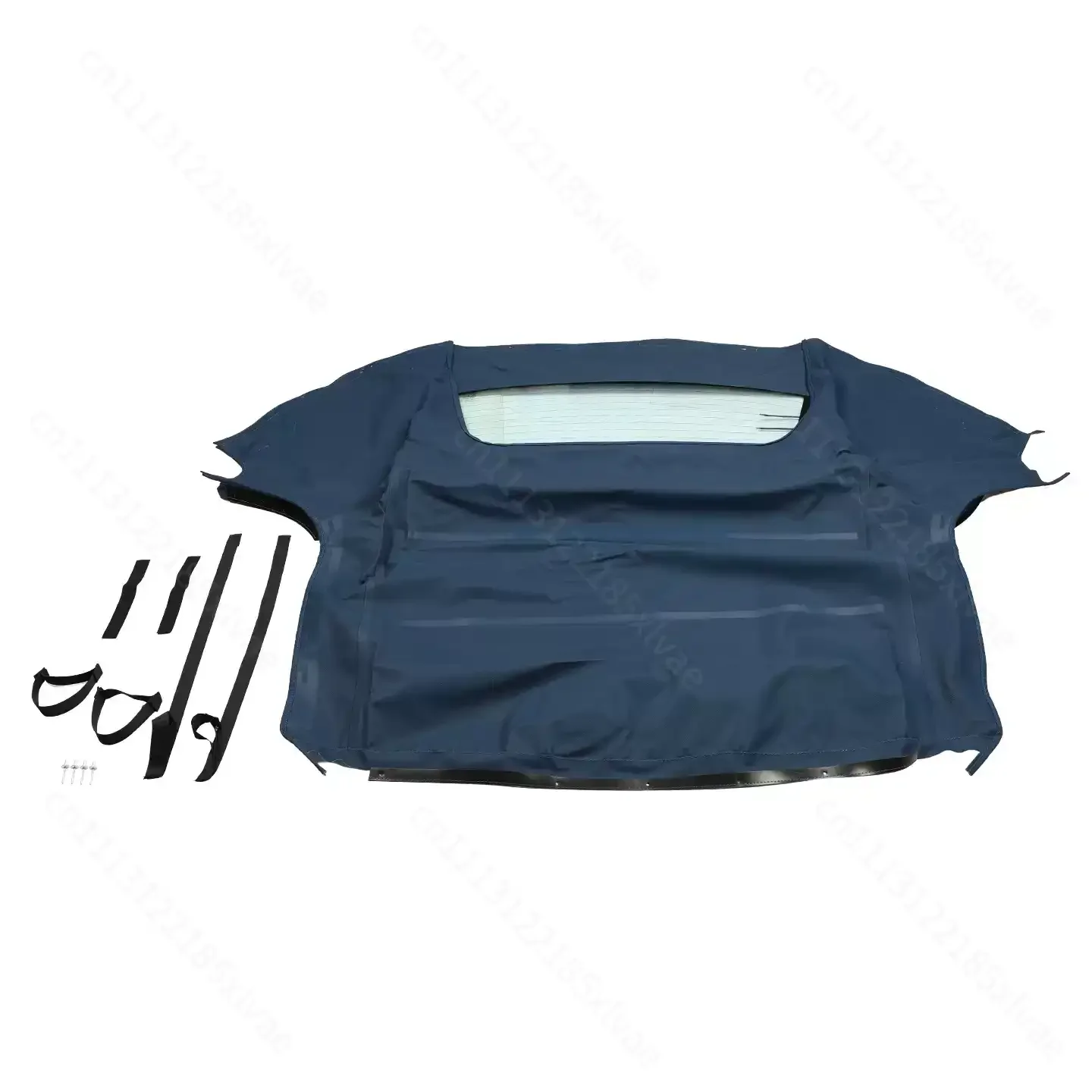 AP03 Black Convertible Soft Top HS-399BLK-TW, Heated Glass Roof Compatible for S2000 2002-2009