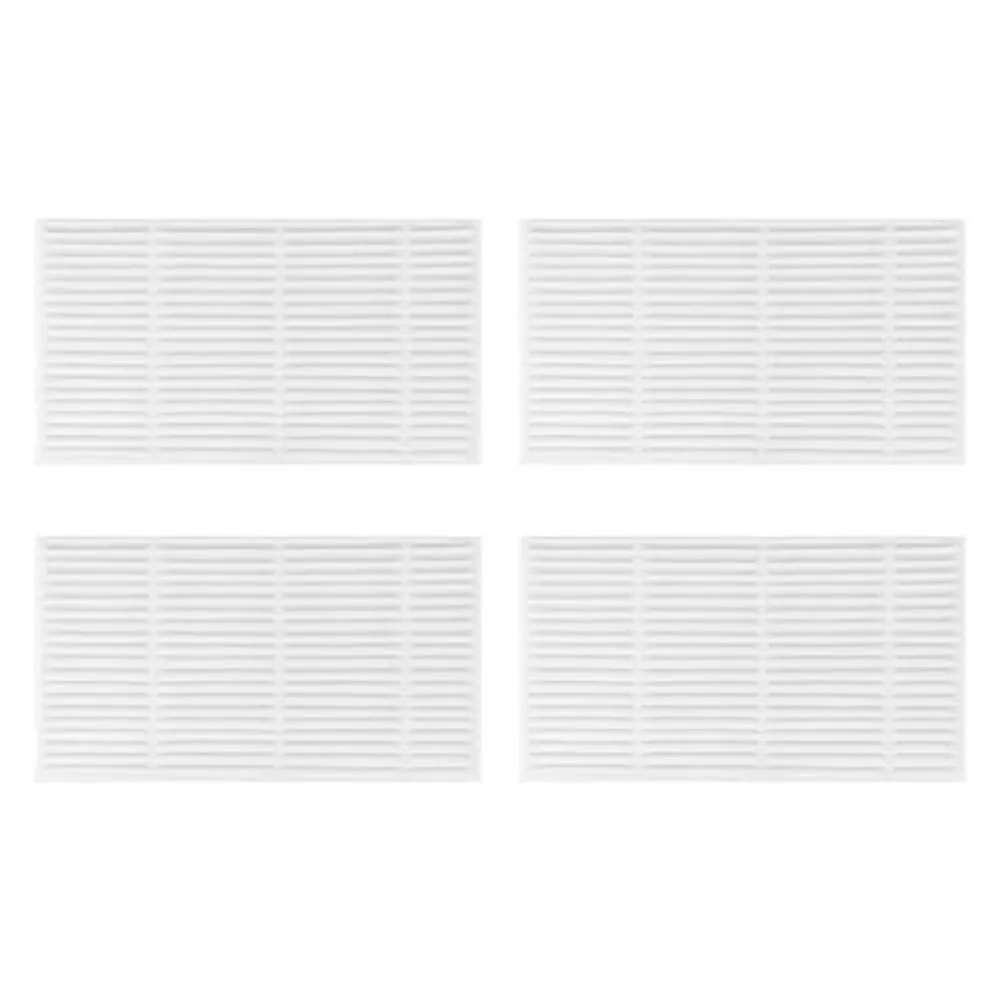 10/4PCS 로봇 진공 교체 필터 세트 MONSGA MR1 로봇 진공 필터 용 효율적인 먼지 입자 및 애완 동물 비듬 제거