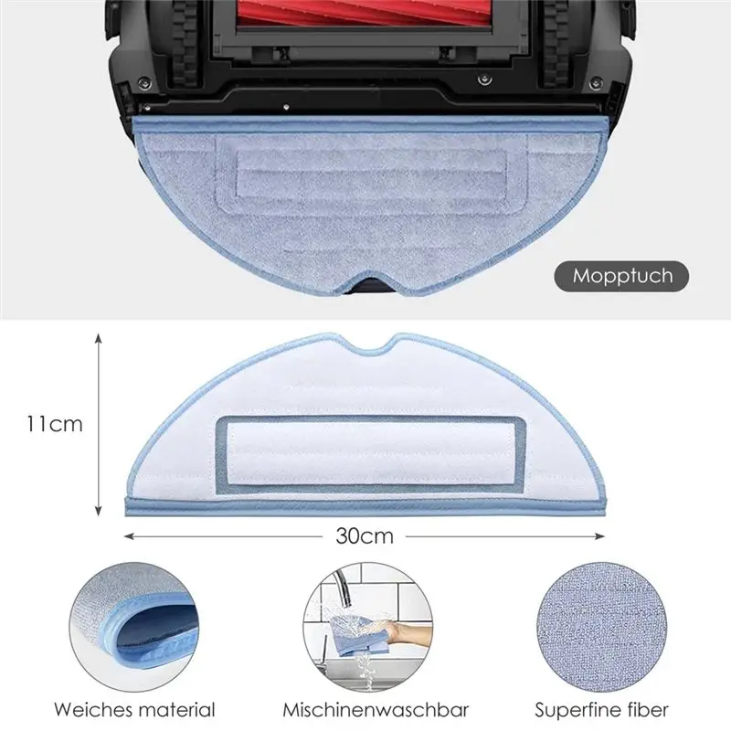 AC88-Accessory Set For Roborock S7 Maxv Ultra / S7 Pro Ultra,Dust Bags, Robot Vacuum Cleaner Replacement Accessories
