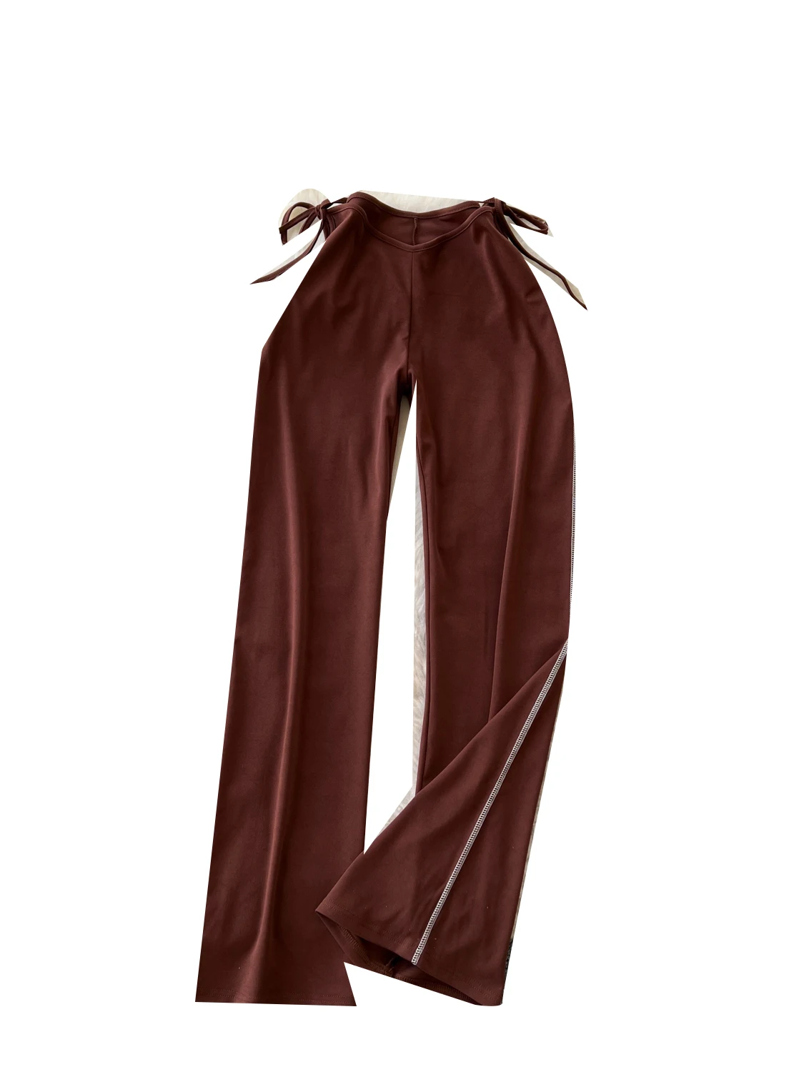 ارتفاع الخصر الجوف خارج السراويل النسائية الصيف اليوغا الرياضة تشديد التخسيس بعقب تغطي السراويل الطويلة غير المتماثلة الكورية...