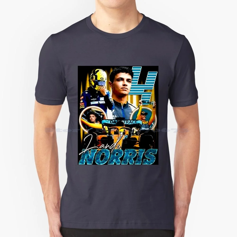 Bootleg Lando Norris Rap T Shirt 100% Cotton Tee Bootleg Lando Norris Raps Bootleg Lando Norris Rap Vintage Bootleg Lando