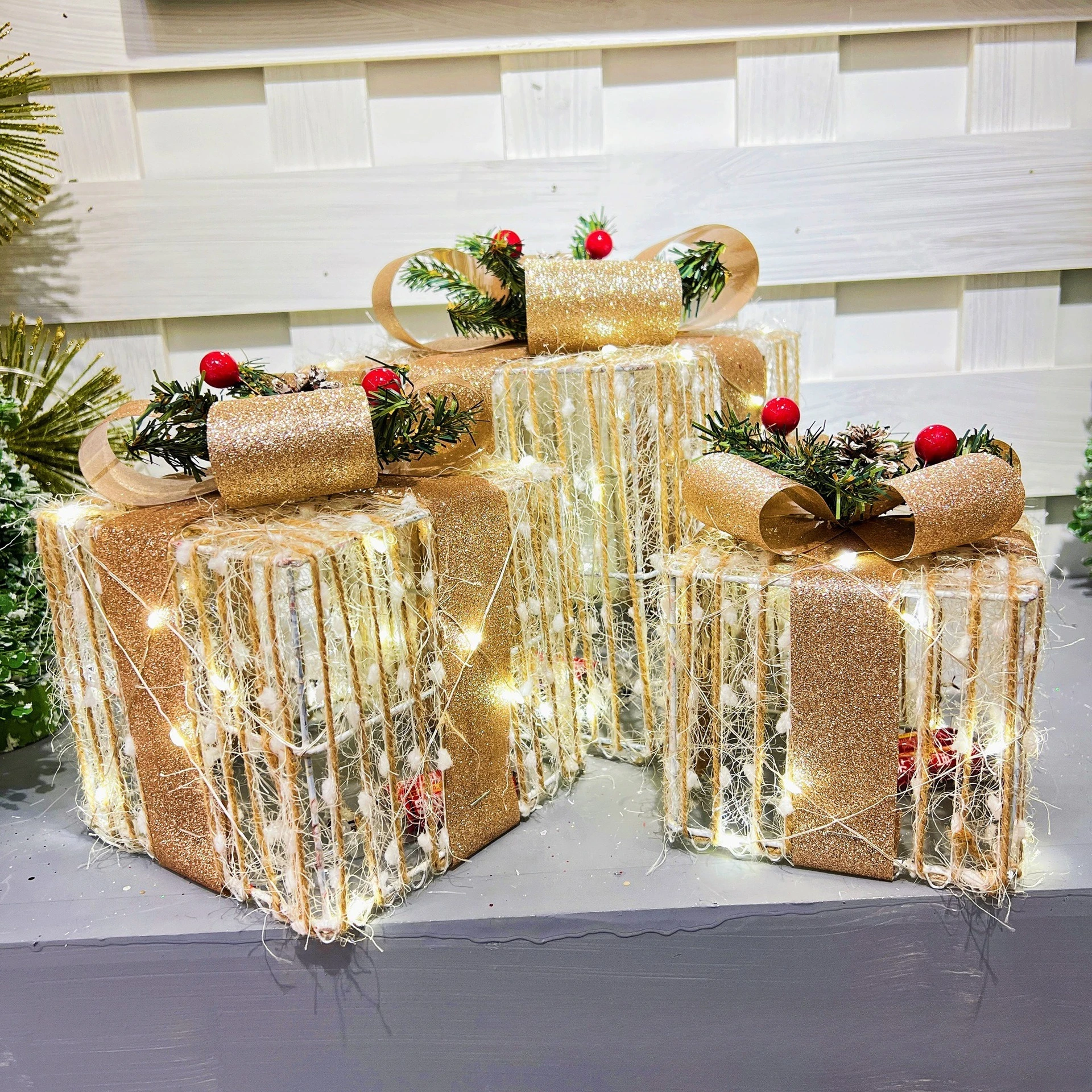 3pcs-set-christmas-gift-box-christmas-decor-luminous-bow-holiday-for-lighted-up-christmas-tree-holiday-party-decor