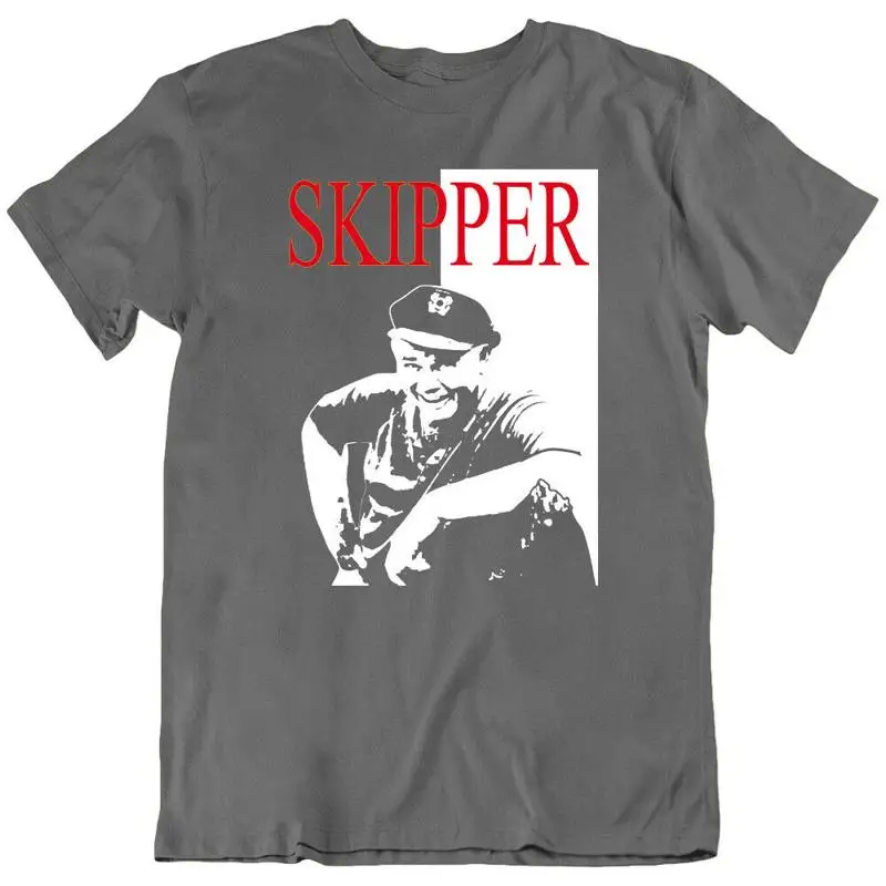 Gulikans Island Skipper Jonas Grumby capitán mar Sitcom camiseta nueva
