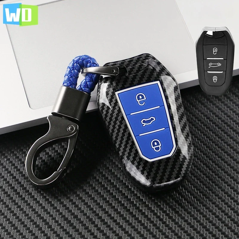 

Car Key Case For Peugeot 2008 3008 4008 5008 308 408 508 Citroen C1 C2 C4 C6 C3-XR Picasso Grand DS3 DS5 Cover Shell Fob