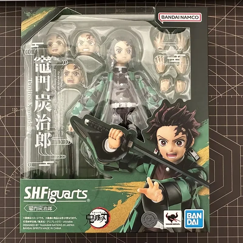 

Коллекционная фигурка Bandai Shfiguarts Demon Slayer: Танджиро, Незуко, Гию — настольное украшение, игрушка, подарок на день рождения, сюрприз