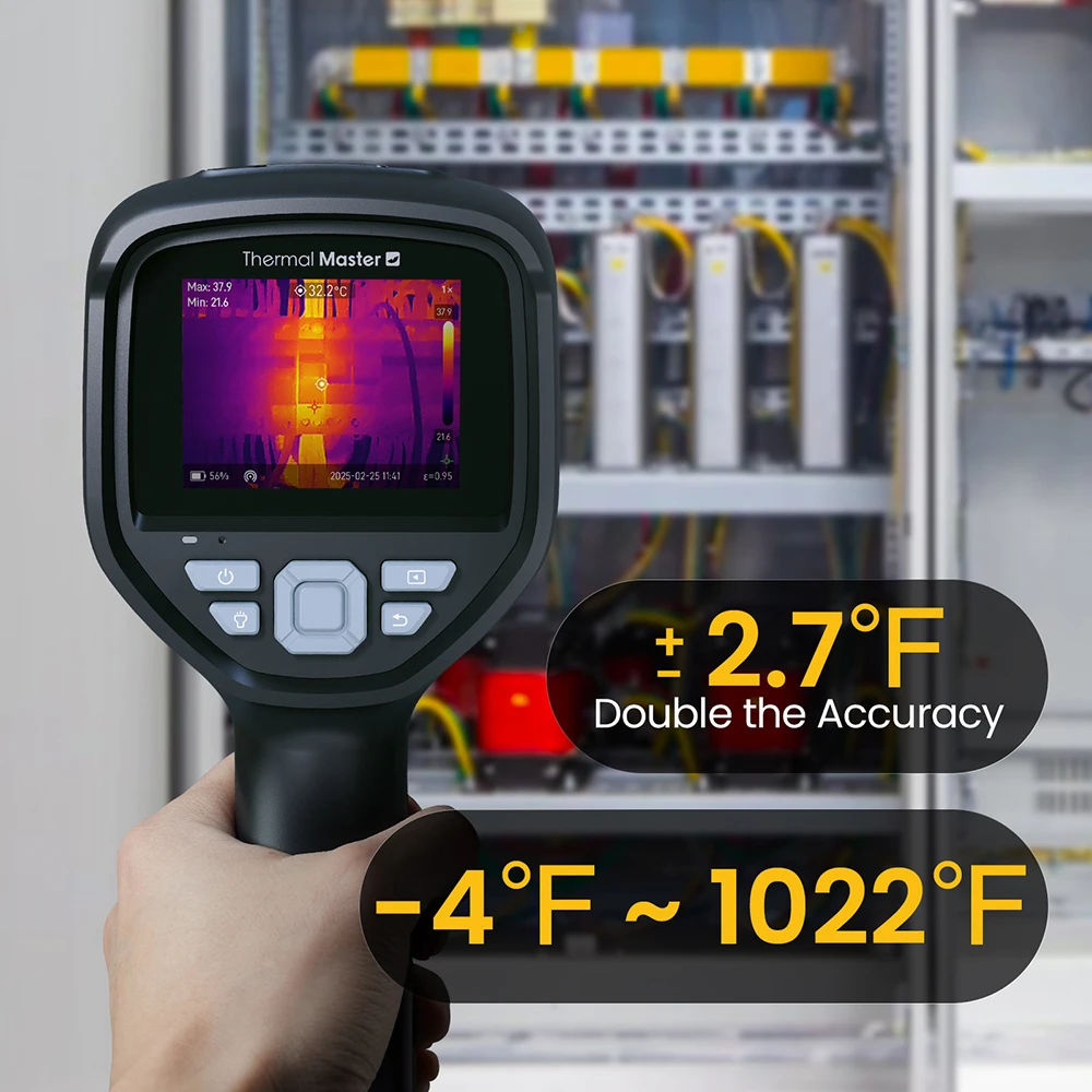 جهاز تصوير حراري محمول بدقة 512*384 X3IR 4X تكبير رقمي بعدسة ماكرو فحص تسرب المياه كاميرا حرارية