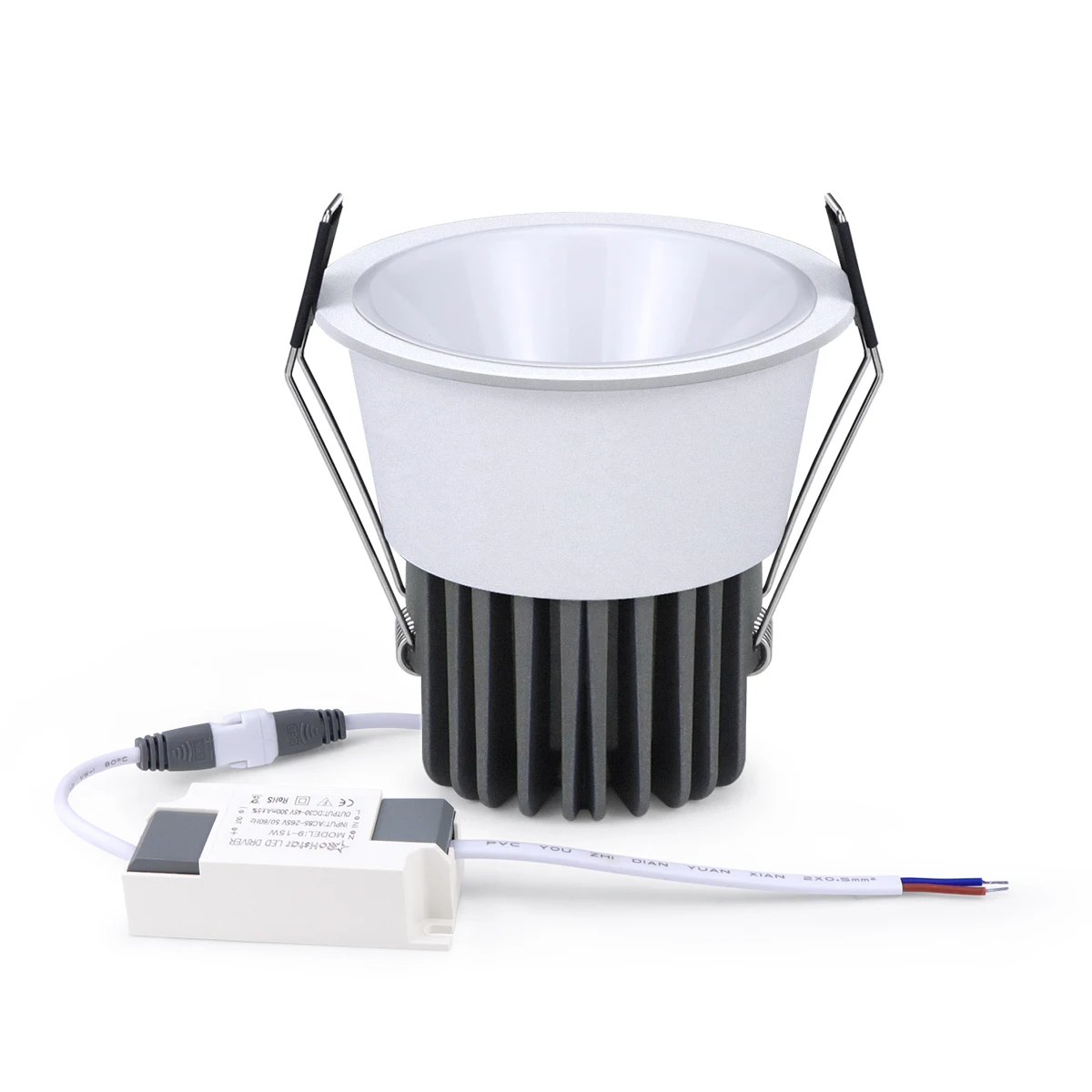 MALITAI Aluminium-LED-Spot-Licht, 5 W, 7 W, 9 W, 12 W, LED-Strahler, 110 V, 220 V, Einbau-Downlight, Deckenleuchte, Vitrine, dekorative Beleuchtung 6
