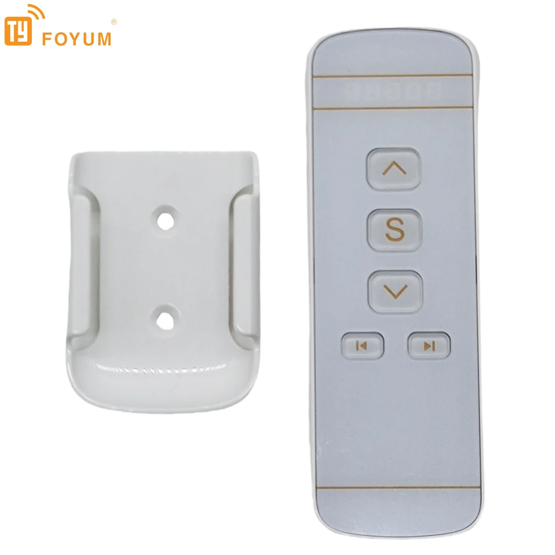 Universal 5 Channel 433.42mhz Rolling Code Auto Curtain Motor Controller Curtain Remote Control Replacement for Curtain