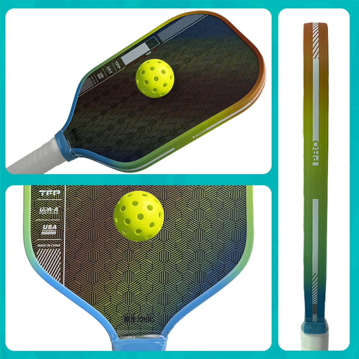 Dragon Scales Pers-Pro 4 Pickleball Paddles Enhanced Durability Gen 4 Propulsion Core Thermoformed TFP T700 Carbon Fiber - Image 6