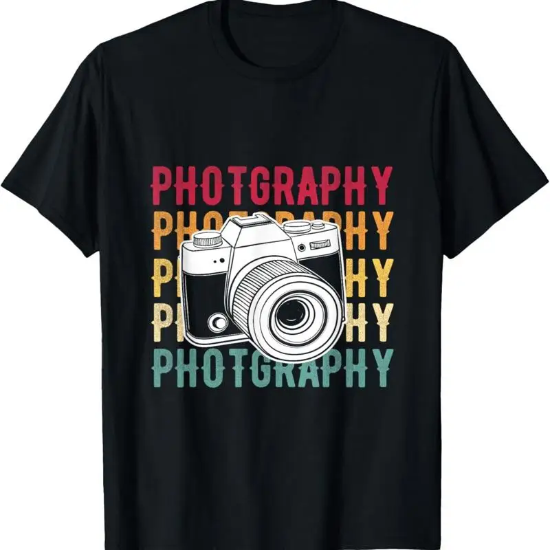 Photography T-Shirt for Camera Lovers