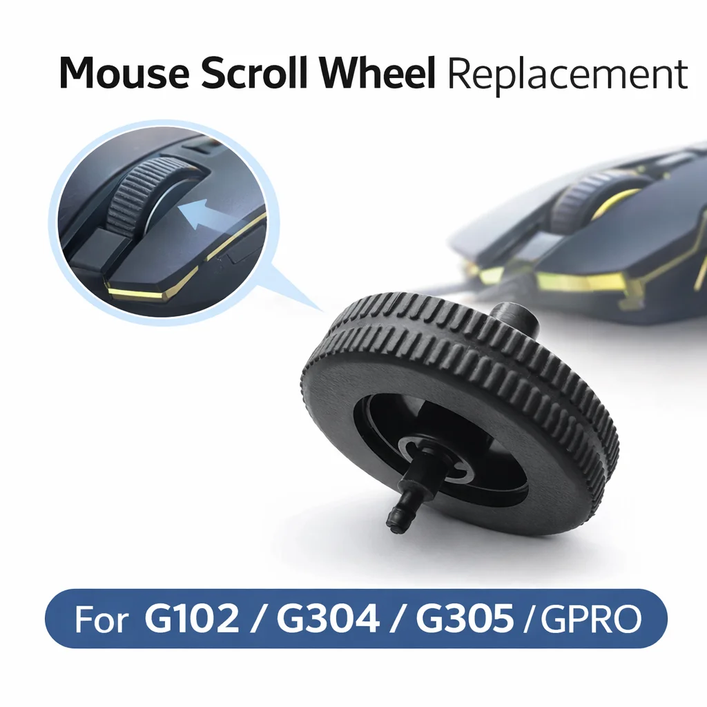 Mouse Scroll Wheel Replacement For Logitech G102 G304 G305 Gaming Mouse Roller Repair Part Fix Middle Button