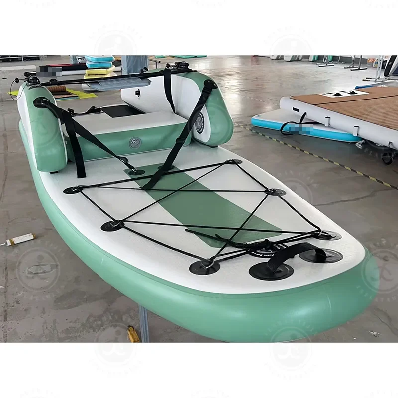 Fashion New Design Paddles Durable Canoeing Pvc Inflatable Kayak for 2 Person