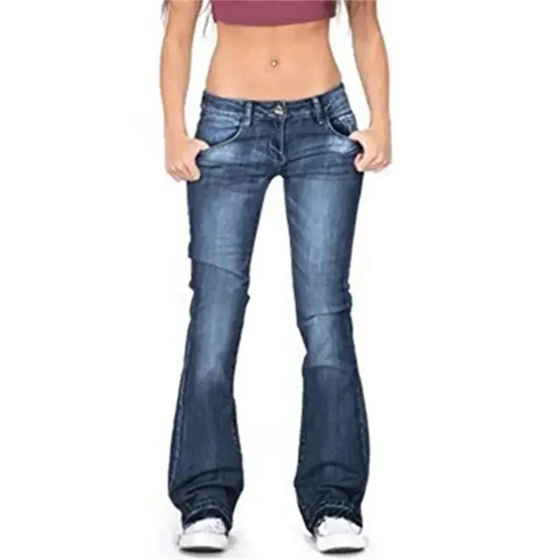 Рисунок 5 - 2025 винтажные потертые джинсы со средней талией