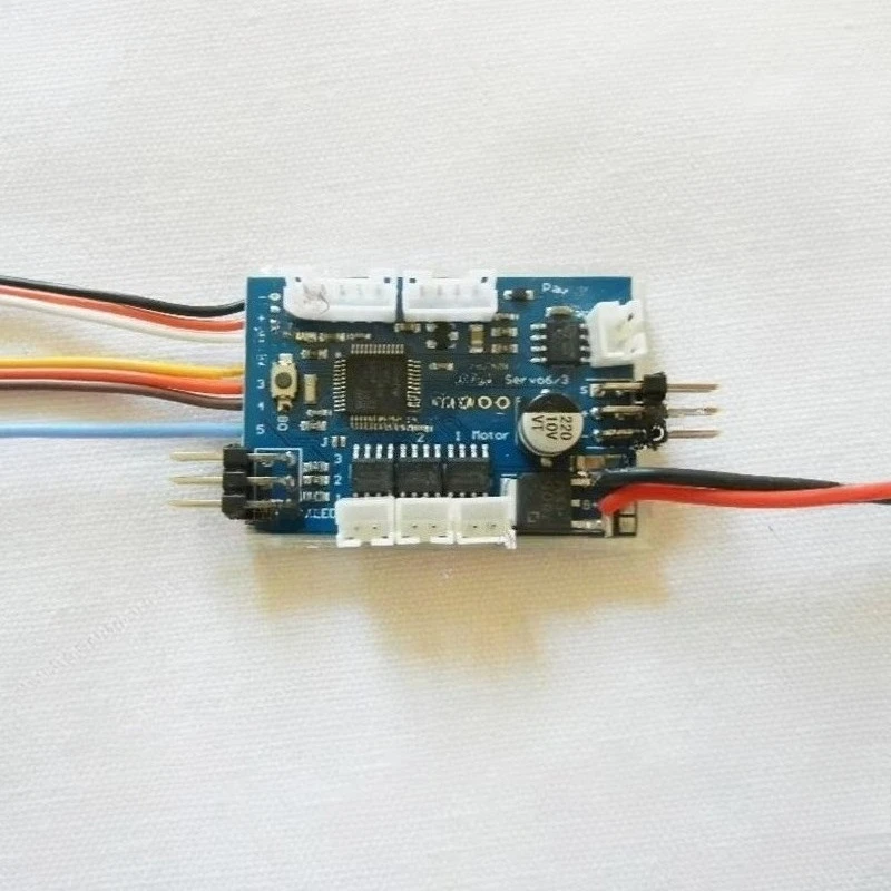 1Set 32-Bit Controller/Gyroscope Module/Speaker Kit Buit-in 3-Channel Brushed ESC for RC Tank DIY Modification Accessories
