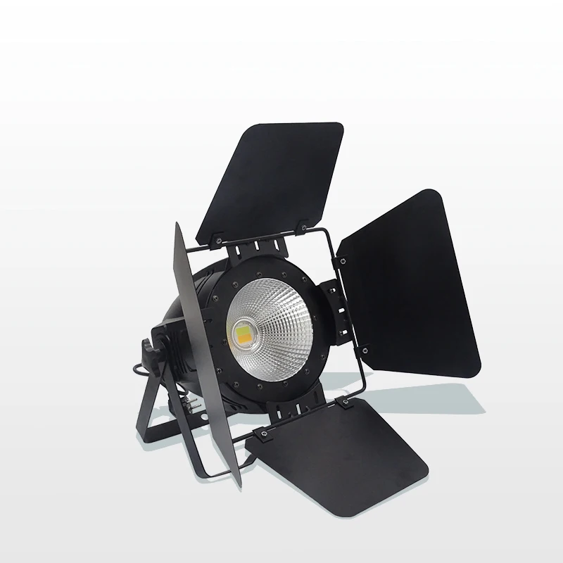 Aluminum Barn Door Stage Light Source Control Device For 100W 200W COB LED Par Light