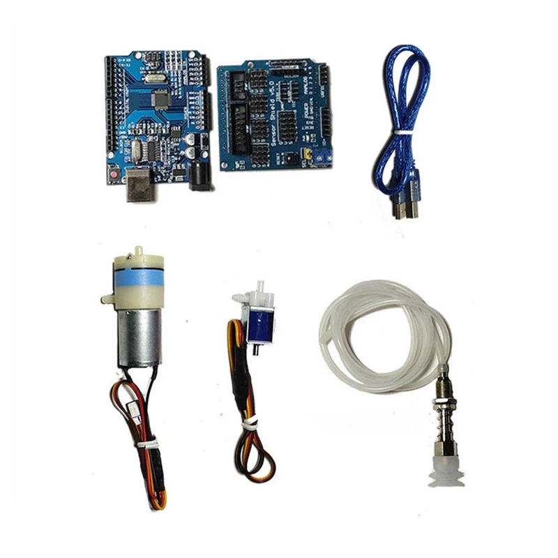 All kinds of Load Large Suction Cup For Mechanical Arm Robot Claw Vacuum Pump 1/2/4 Head Silicone Programmable Electronic Sucker