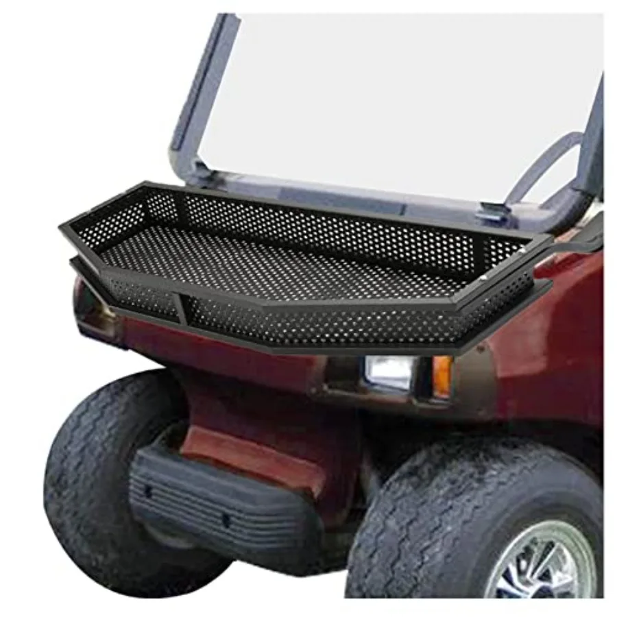 

Front Cargo Storage Basket for Club Car DS Gas or Electric Golf Carts Clay-Colored Durable Hardwood Composite Material Rugged D