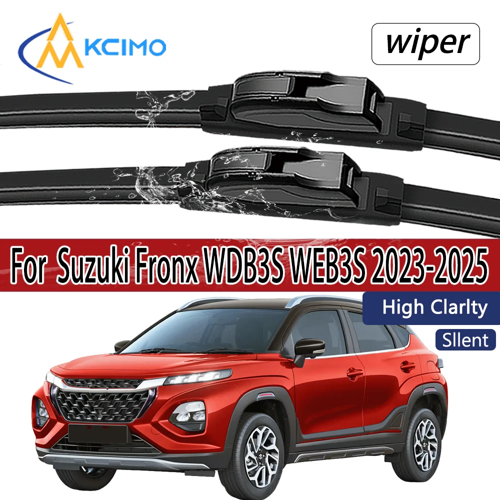 Für Suzuki Fronx WDB3S WEB3S 2023-2025 Frontscheibe Wischer Klingen 2 stücke Windschutzscheibe Fenster Zubehör