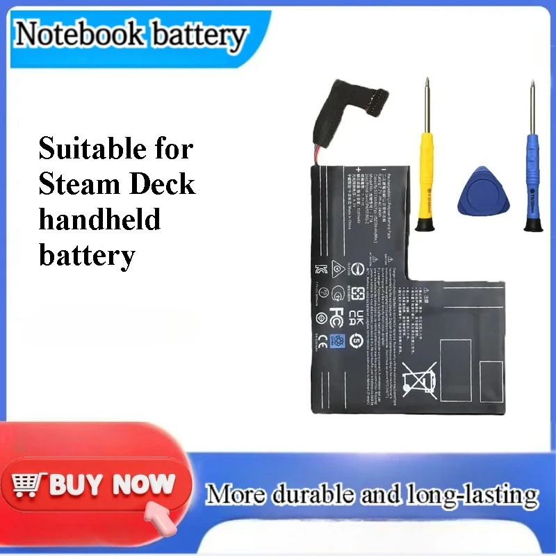 for Steam Deck Handheld Game Console F7A Battery Replacement
