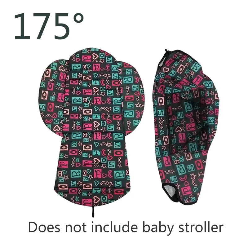 175 degrees Stroller Sunshade Liner for Yoya Yoyo babytime Pram Canopy Cover Seat Cushion Hood&Mattress Set fit for babyzen yoyo