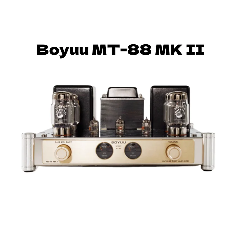 REISONG Boyuu MT-88 MK II 50W*2 KT88*4 Tube Amp Push-pull Hi-Fi Audio Amplifier Hand Welding Point To Point High Power Amplifier