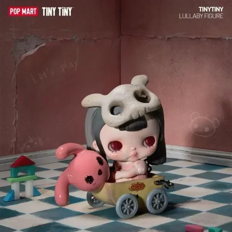 

POP MART TINYTINY LULLABY: Коллекционная фигурка аниме-персонажа, кукла-модель, настольное украшение, статуэтка, декор для дома, подарок для девочек