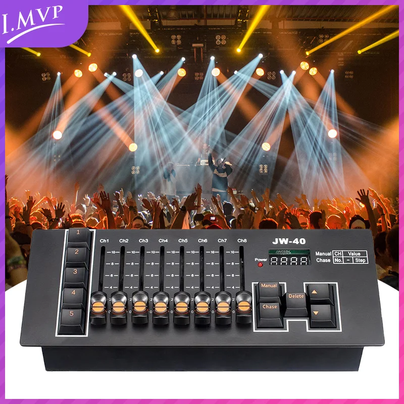

Mini DMX Controller Stage Light Consoles Wireless Battery Disco Stage Light DMX Controller