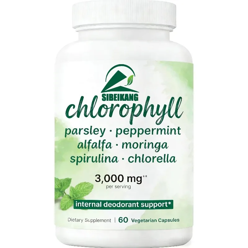 

Комплекс Trace Component Chlorophyll Super Green содержит 60 капсул с экстрактами петрушки, моринги, спирулины, микроводорослей и т.д.
