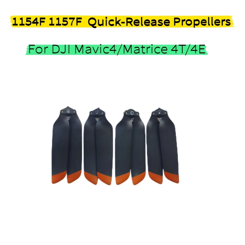 

1154F 1157F быстросъемные пропеллеры для DJI Mavic4/Matrice 4T/4E, легкая опора, лопасти, крылья, вентиляторы, запасные части, аксессуары
