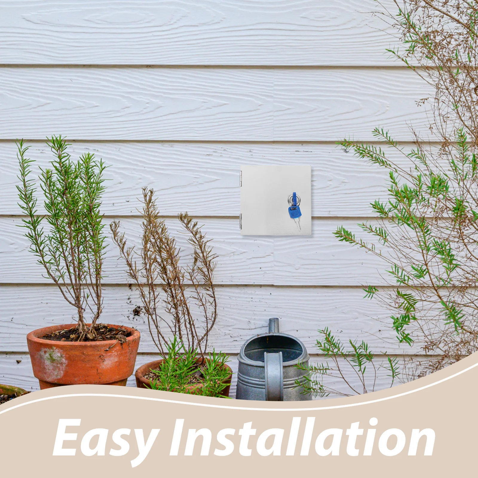 Сверхмощная наружная розетка из нержавеющей стали, устойчивая к атмосферным воздействиям электрическая коробка, защита от кражи для наружного использования