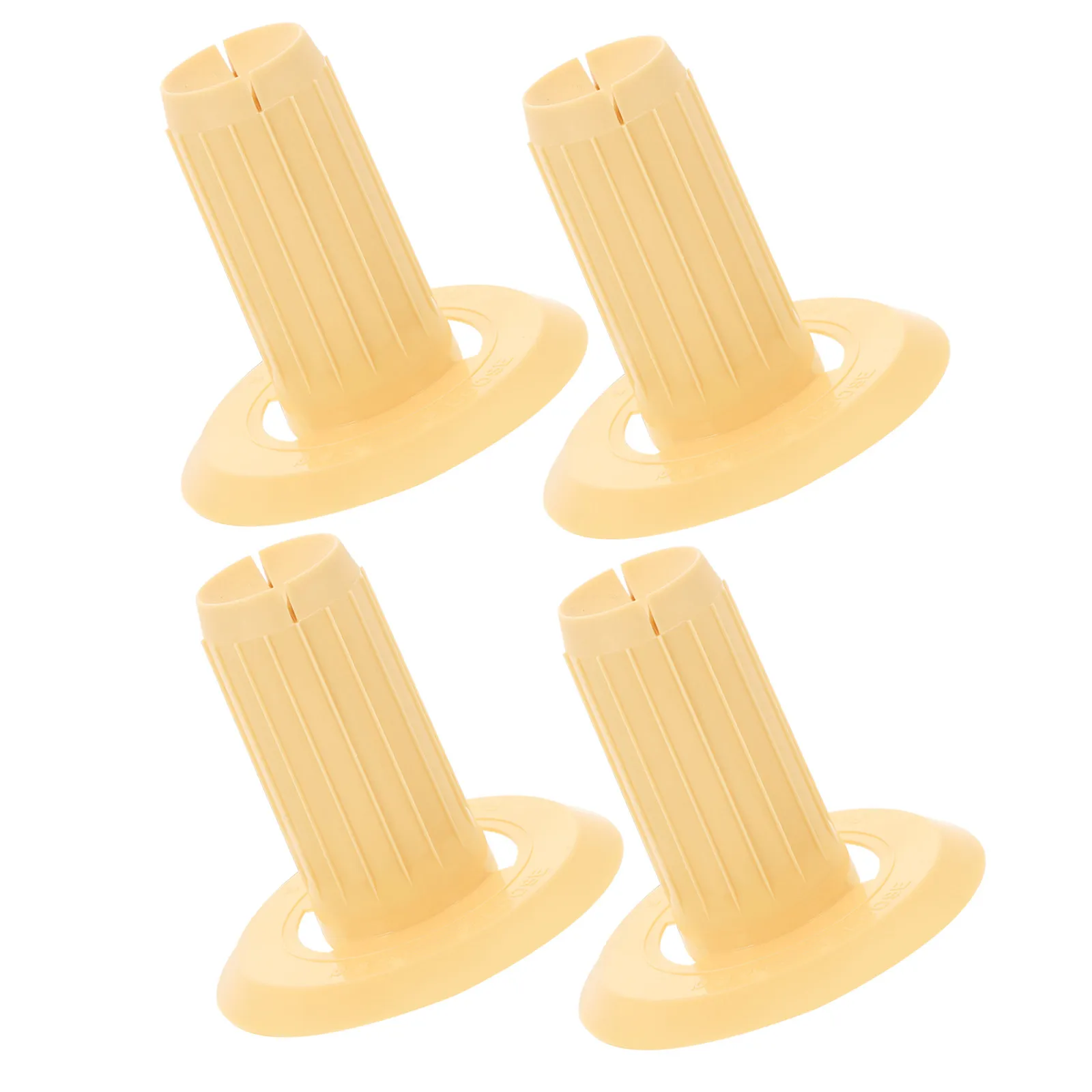 4Pcs Plastic Yarn Spools Replacement Spindle for Manual Yarn Winder Hand Crank Spare Winding Bobbin Knitting Crochet Craft Tool