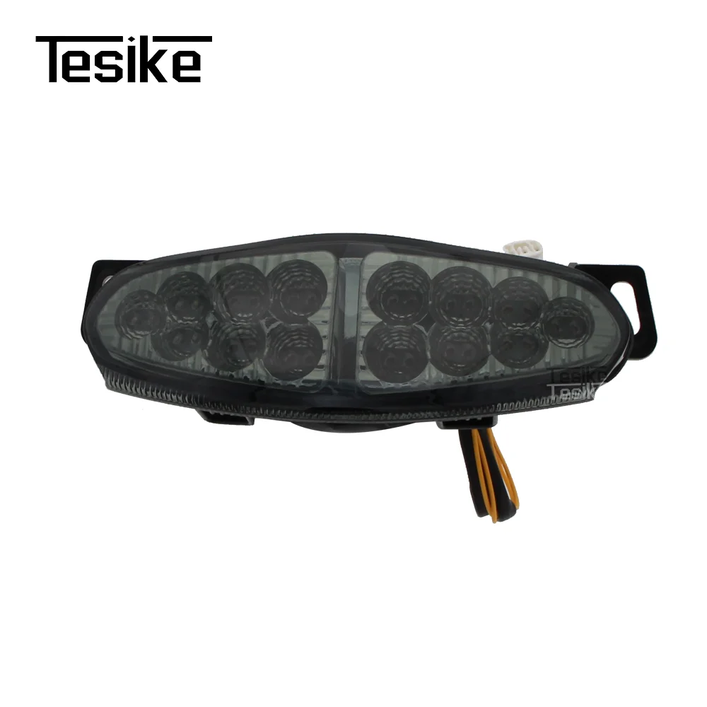 Motorcycle LED Tail Light Rear Running Turn Signal Brake Integrated Lamp For KAWASAKI ER 6N ER 6F 2009 2010 2011