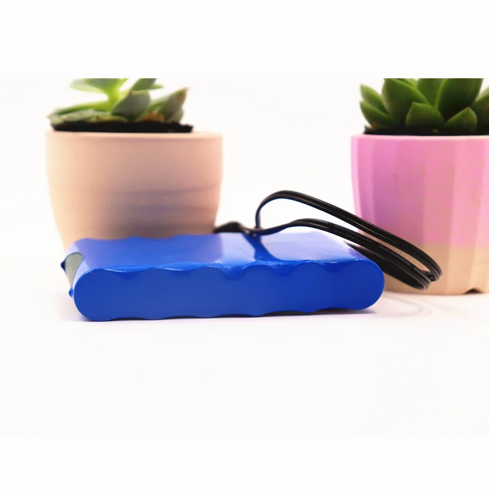 الأصل 18650 بطارية ليثيوم أيون المحمولة بطارية قابلة للشحن تيار مستمر 12 فولت 12.6 فولت 15000 مللي أمبير بطارية/12.6 فولت بطارية مع شاحن 12 فولت