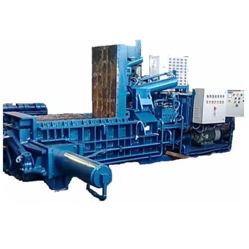 

Waste press construction site application, large machines