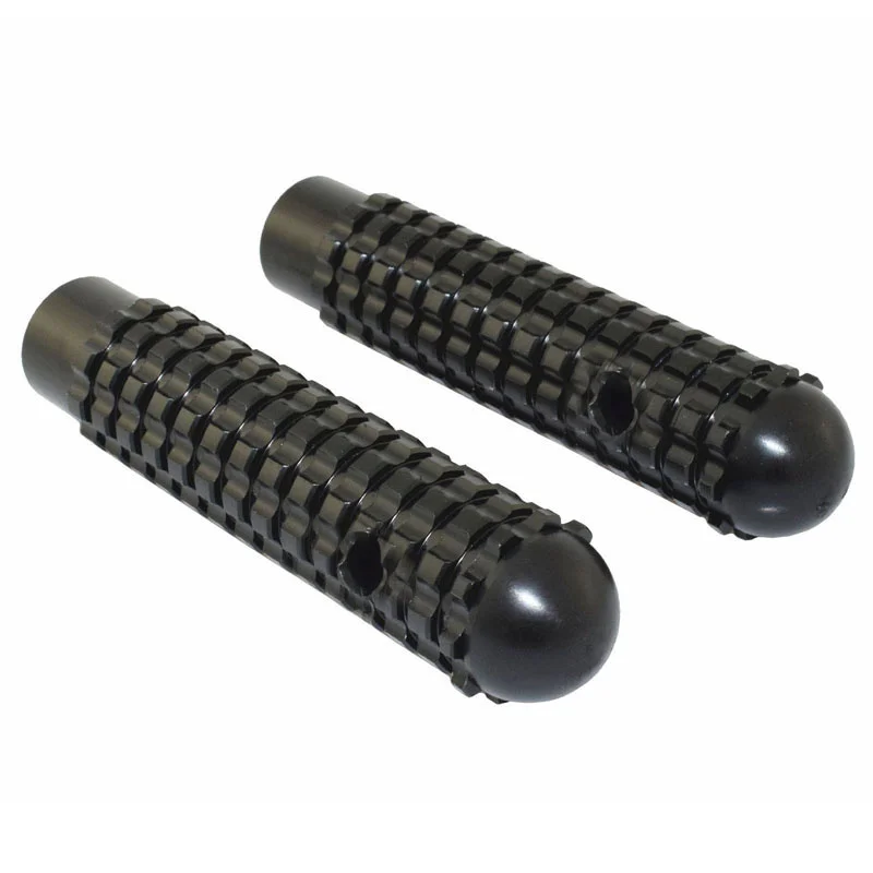 waase 106mm Length Universal M8 Fixing Footpegs Foot Rests Peg Pedals Racing Rearset Rear Sets