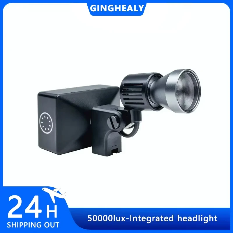 Ginghealy Integrated wireless headlight ultra light power supply long battery life, adjust brightness Rechargeable battery